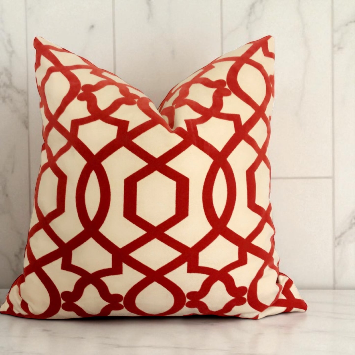 Iman Sultana Flocked Velvet Amaryllis