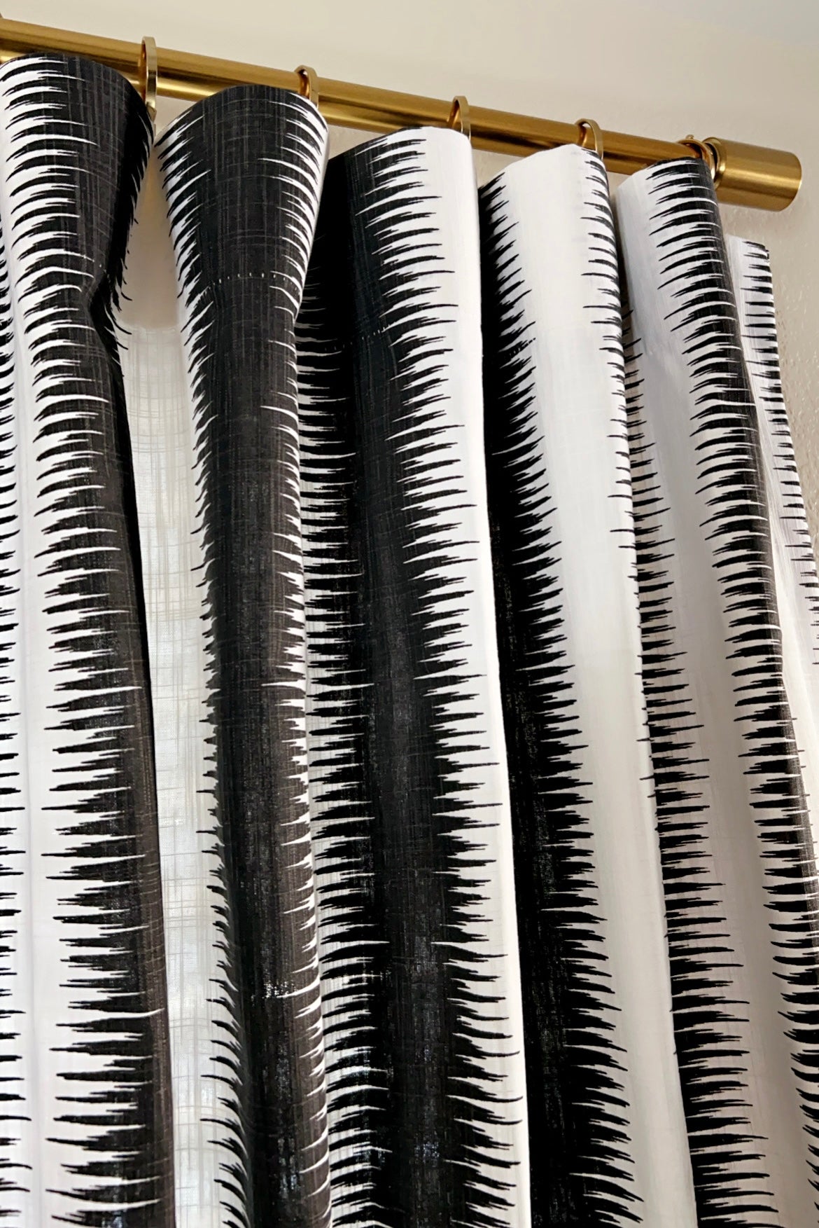 Jiri Black and White Curtains