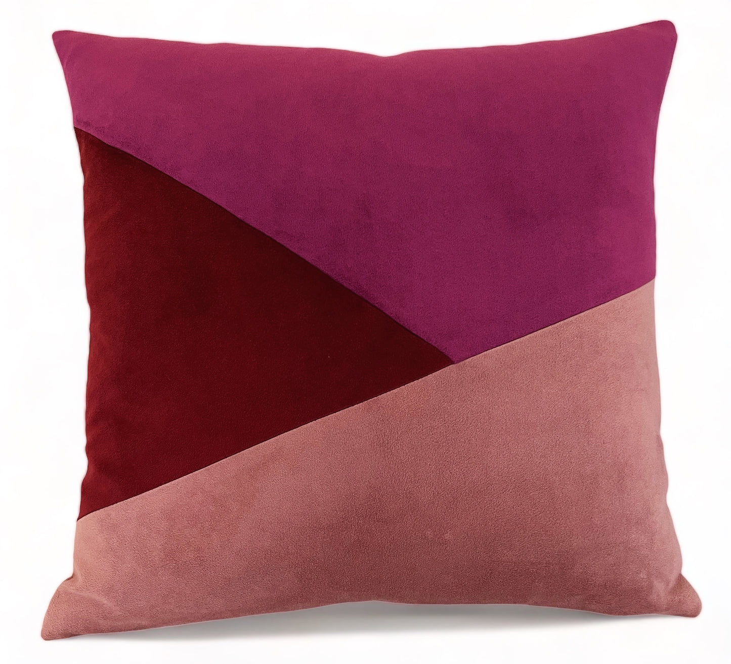 Blush Pink Velvet Throw Pillow Cover