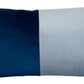 Navy Velvet Lumbar Throw Pillow Cover