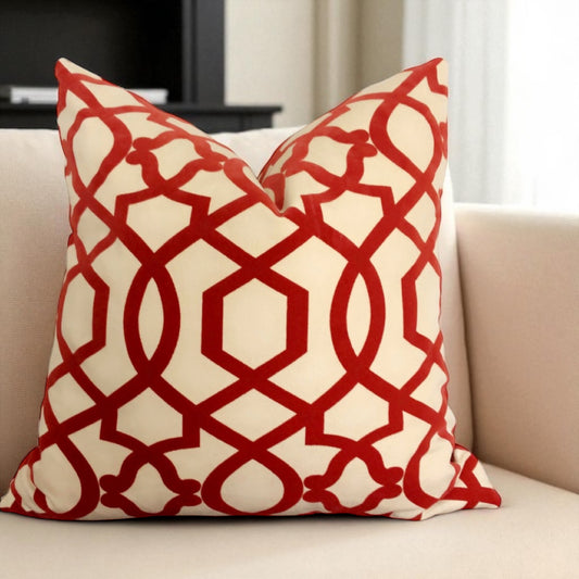 Iman Sultana Flocked Velvet Amaryllis