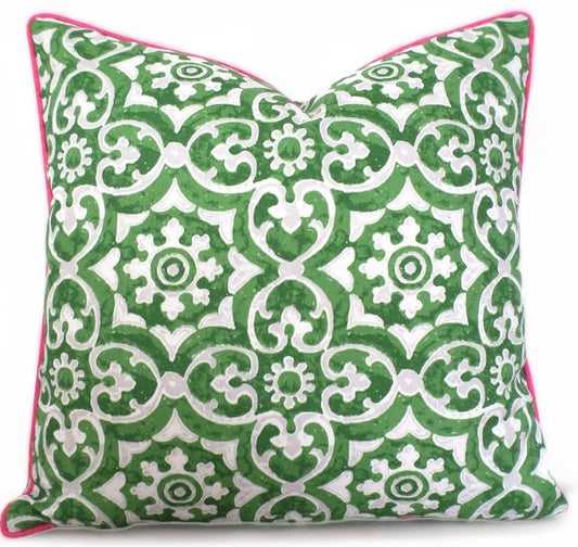 Athens Herb Outdoor Pillow Cover